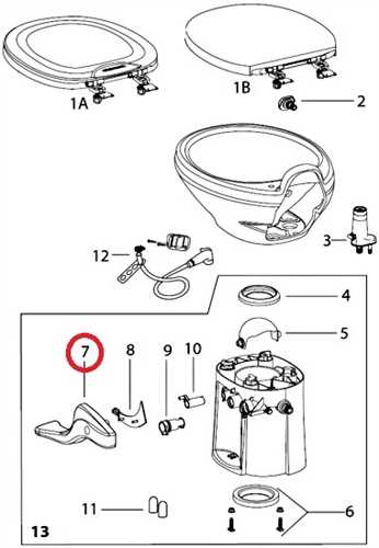 dometic 300 toilet parts diagram