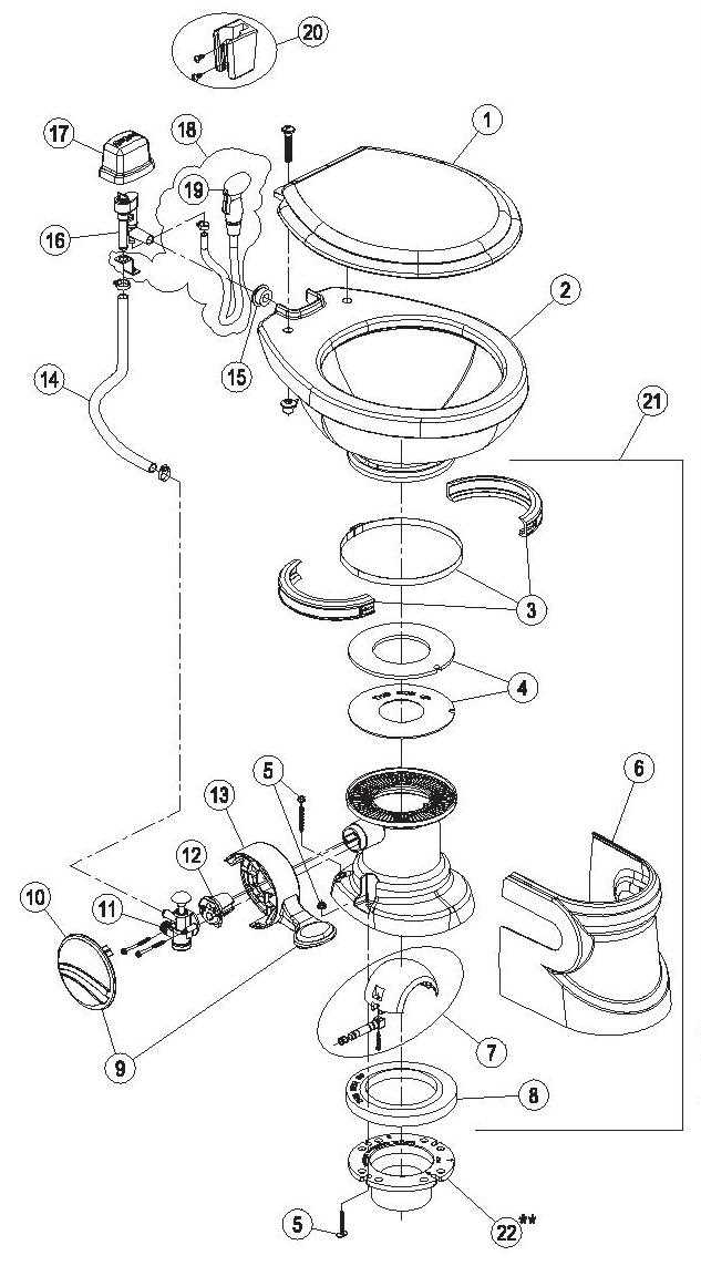 dometic 310 parts diagram