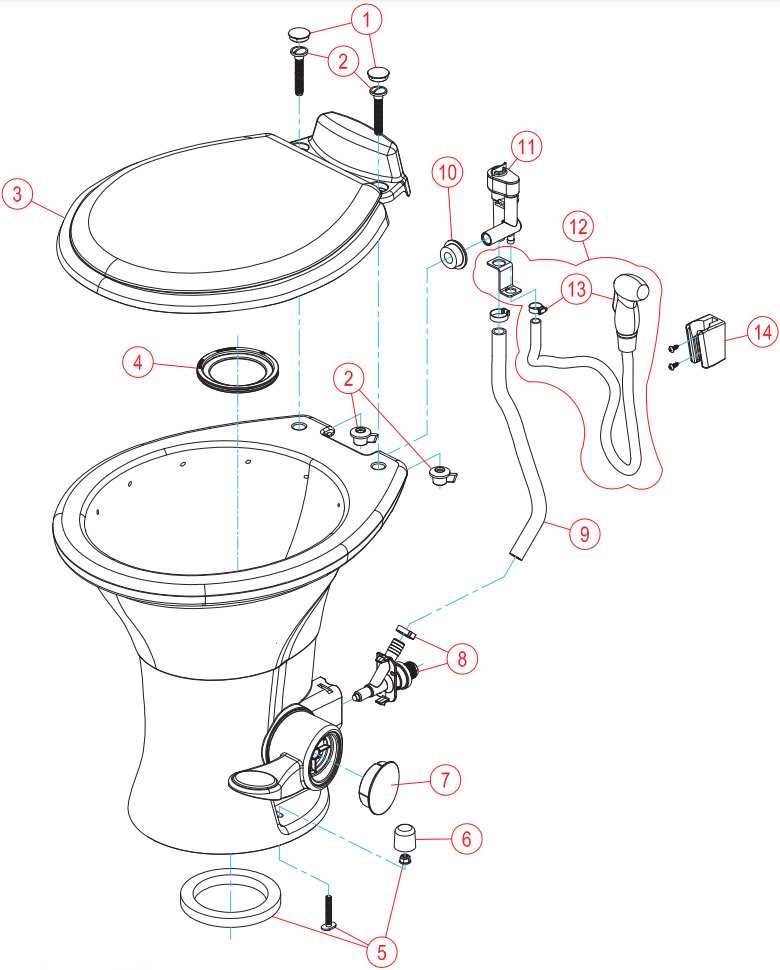 dometic 310 parts diagram