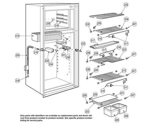 dometic 310 parts diagram