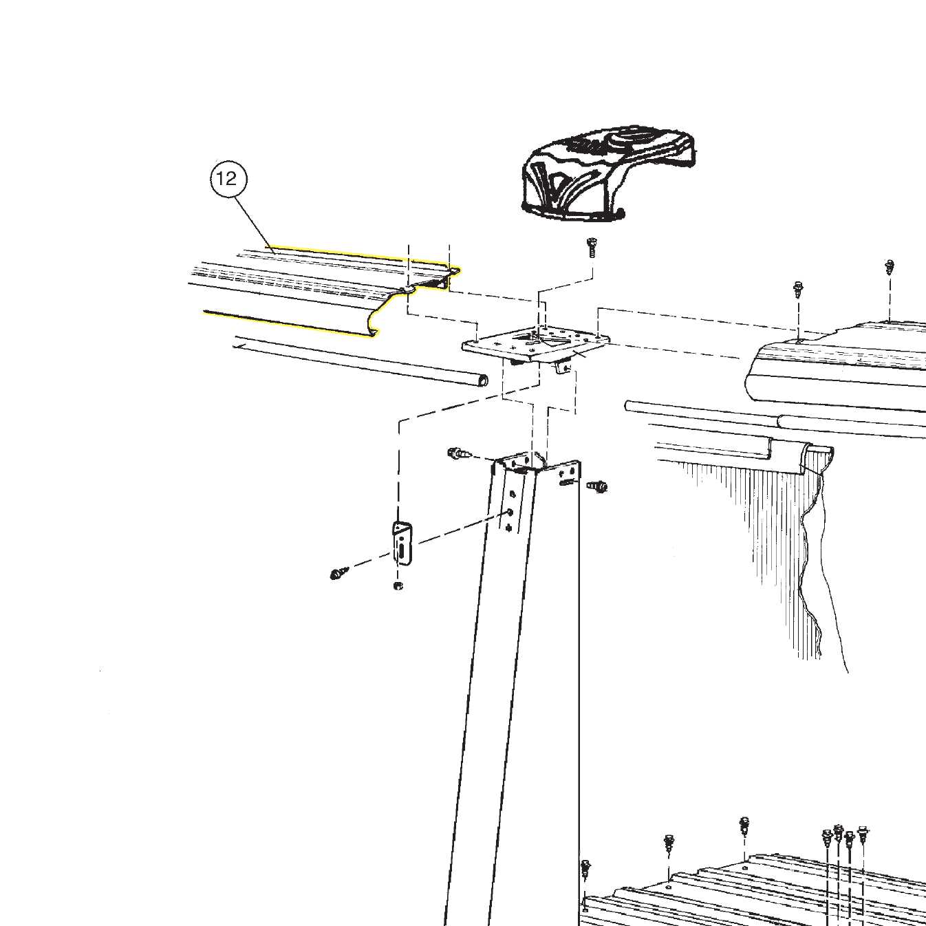 dometic rv awning parts diagram