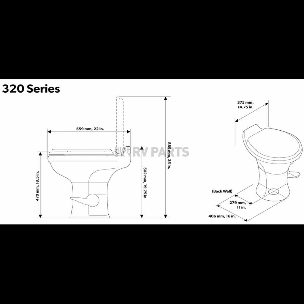 dometic toilet parts diagram