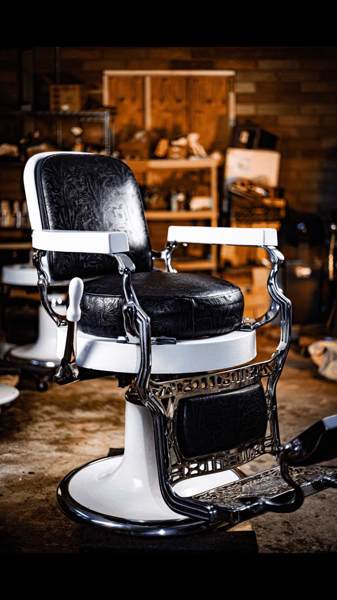 barber chair parts diagram