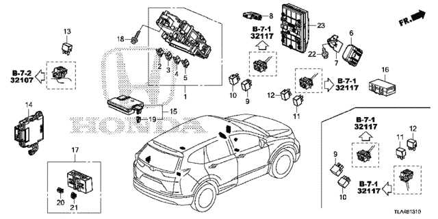 honda crv parts diagram