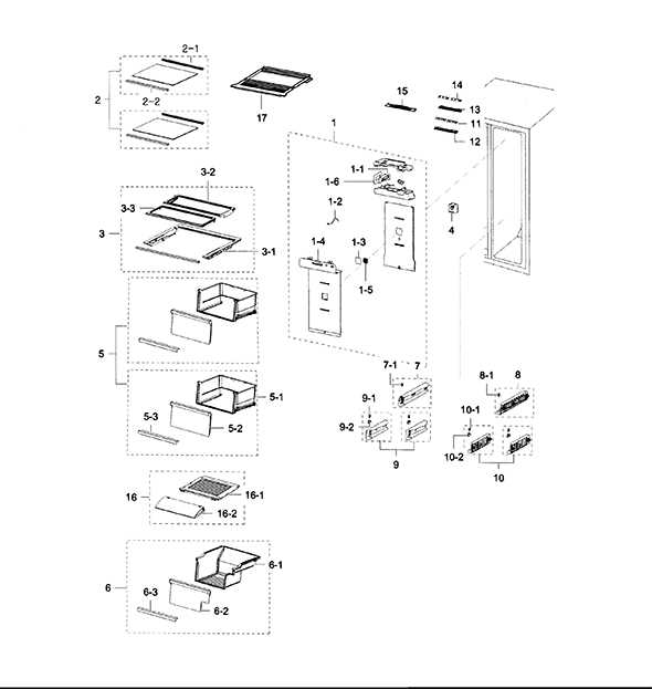 samsung rsg257aars parts diagram