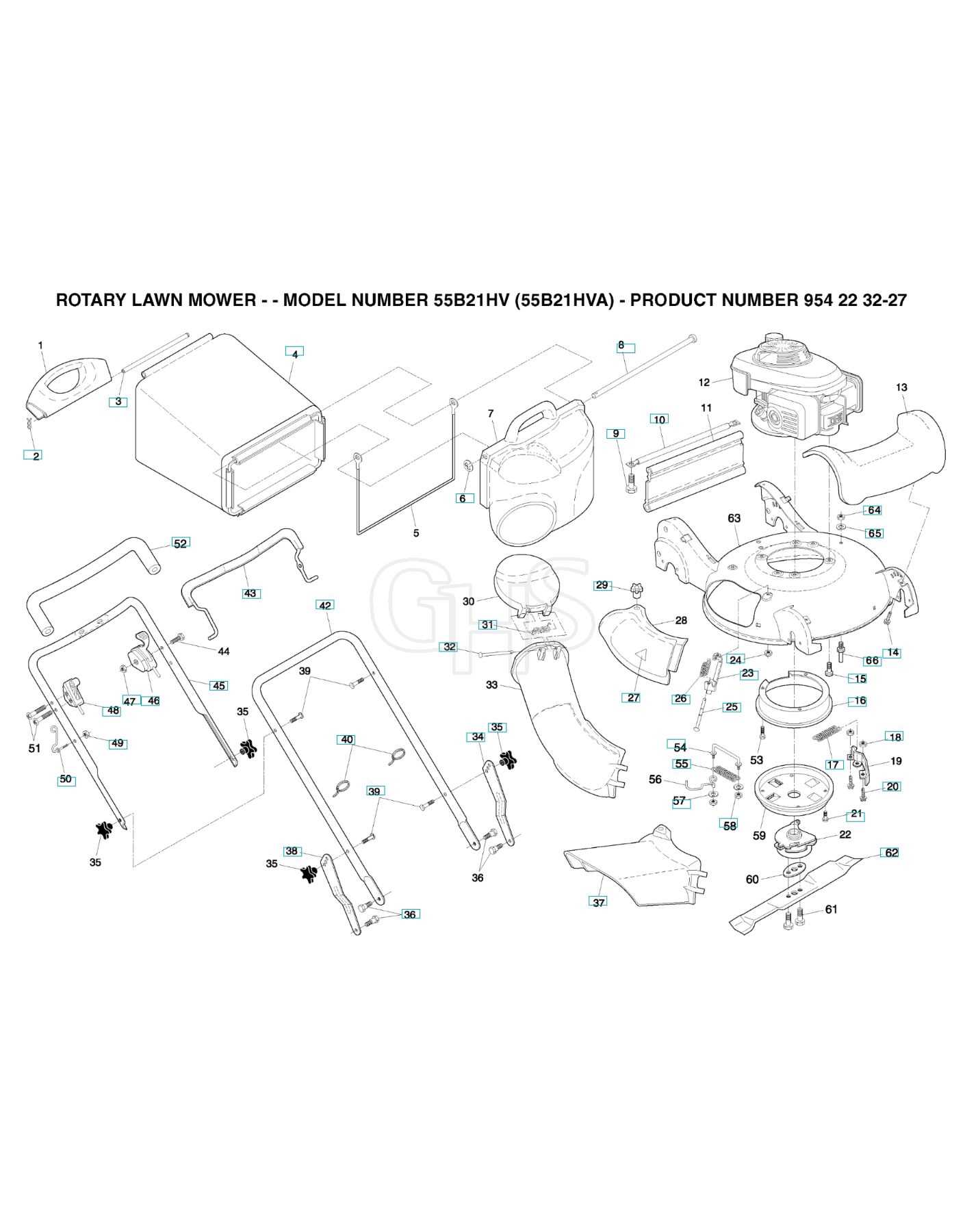 husqvarna 55 parts diagram