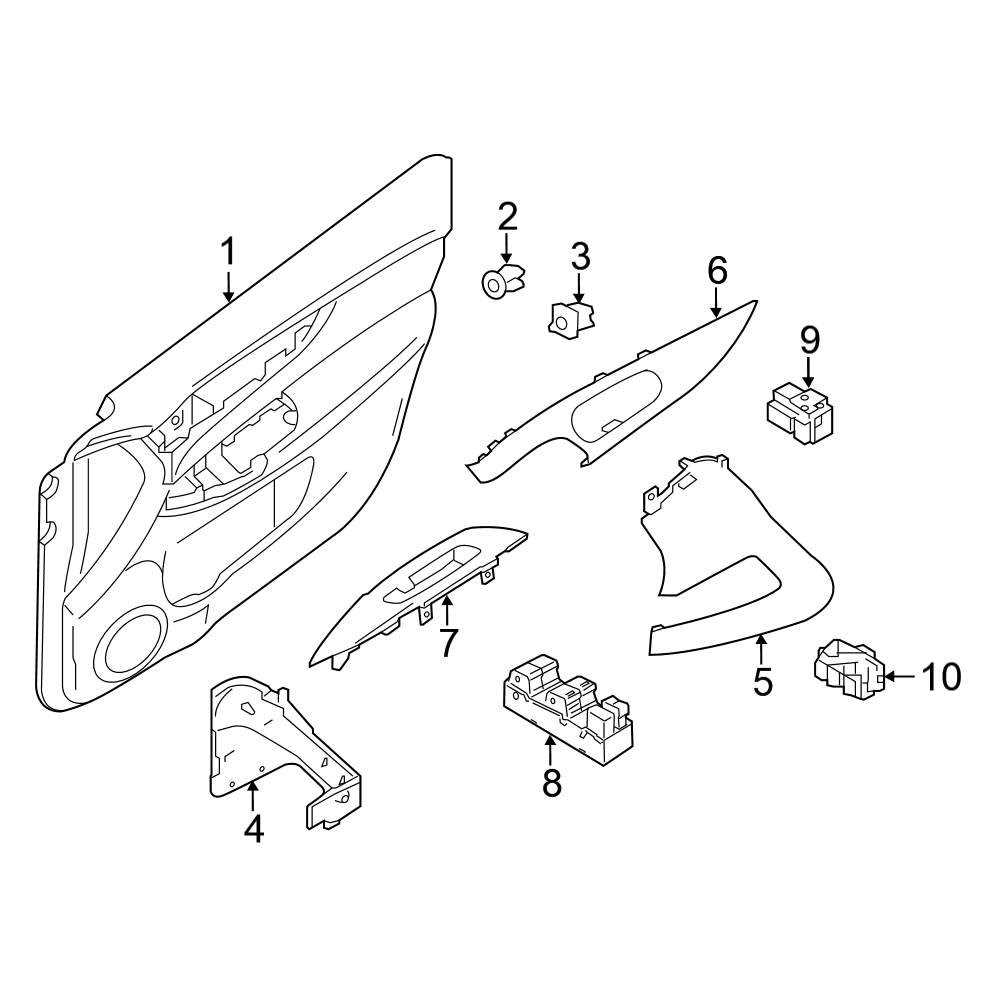 2017 nissan rogue parts diagram