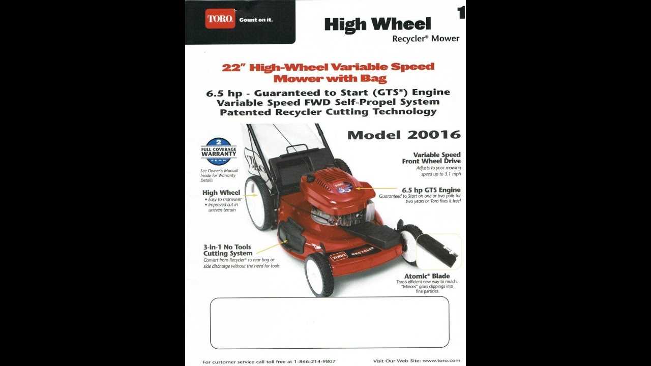 toro 20016 parts diagram