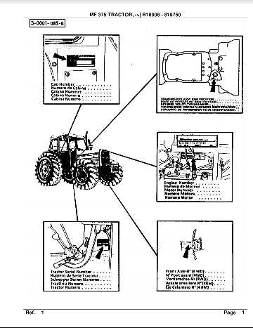 massey ferguson 175 parts diagram