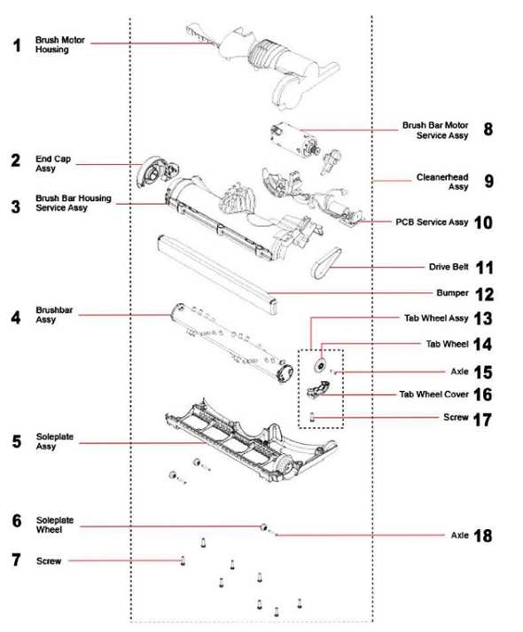 dyson dc24 parts diagram