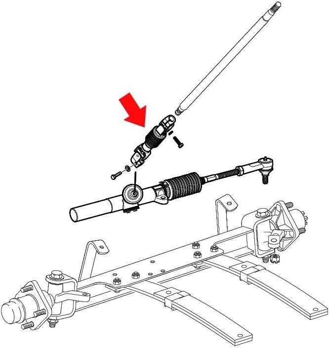 ezgo steering parts diagram