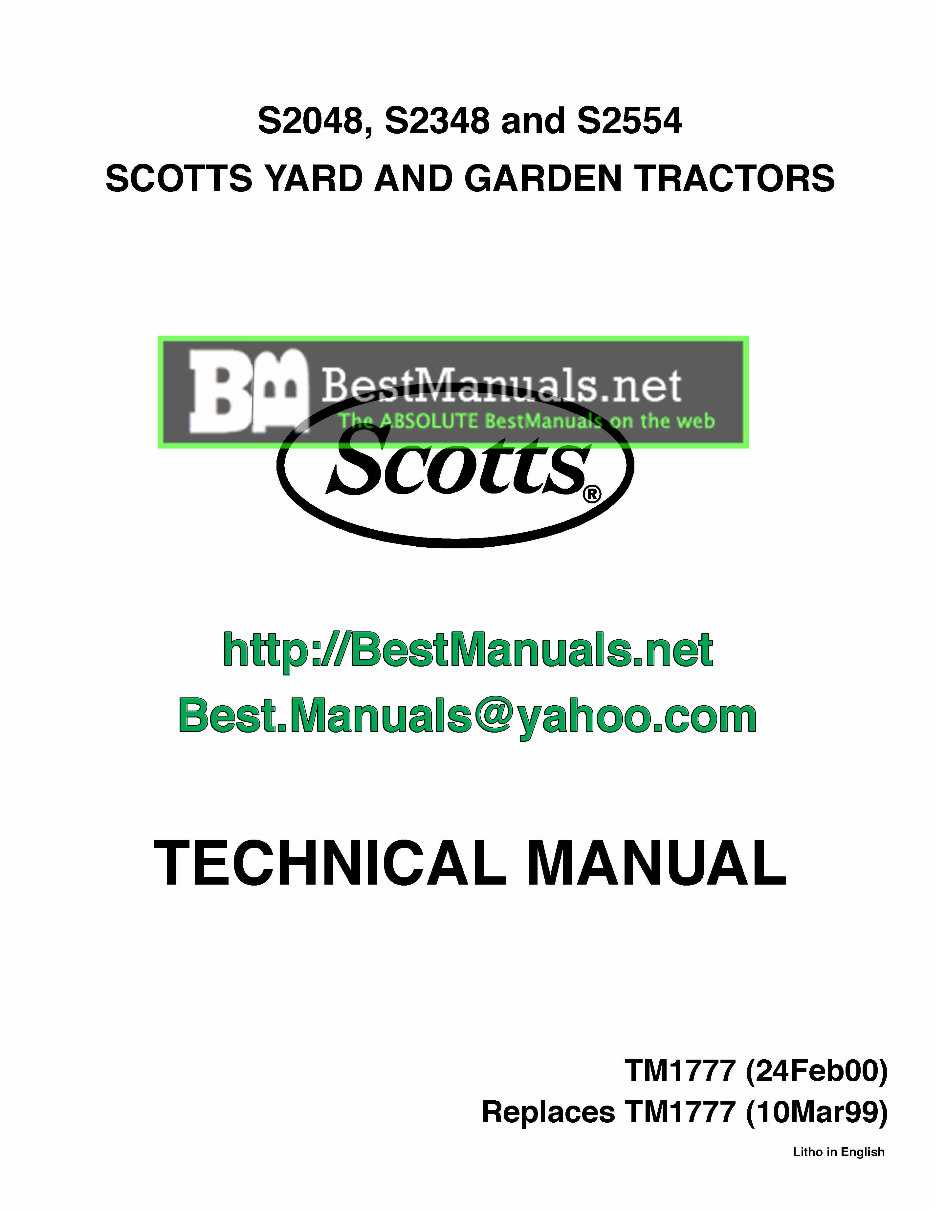 scotts s2048 parts diagram