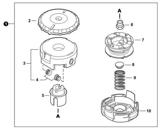 echo edger parts diagram