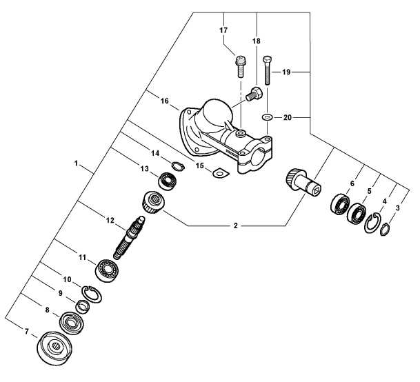 echo pas 225 parts diagram