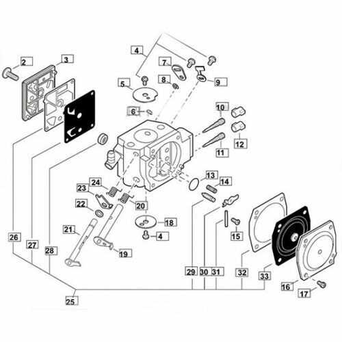 echo pas 225 parts diagram