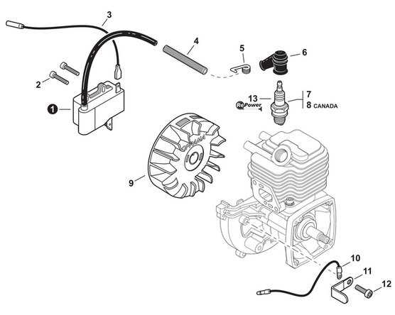 echo string trimmer parts diagram