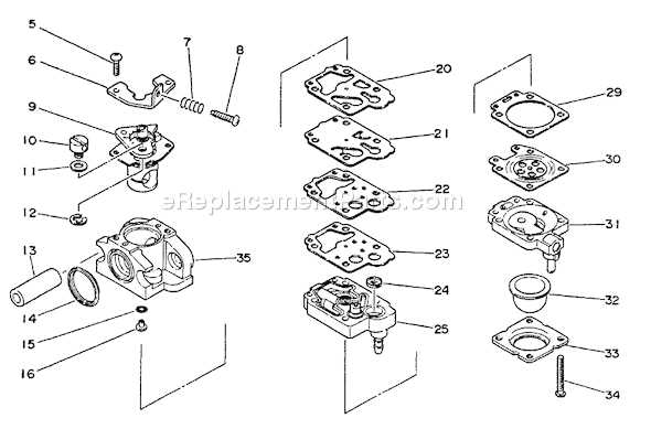 echo trimmer parts diagram