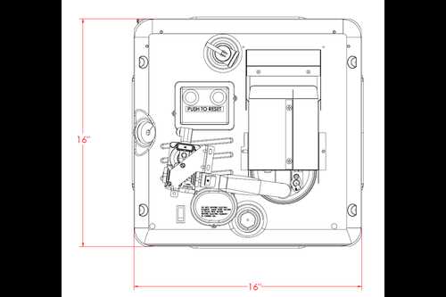 suburban rv water heater parts diagram