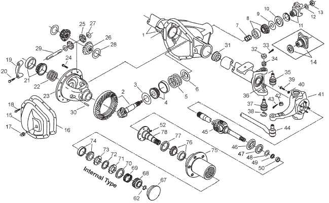 dana 44 parts diagram