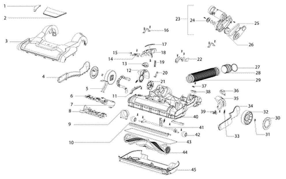 electrolux vacuum parts diagram