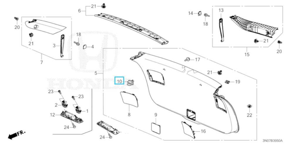 honda hrv parts diagram