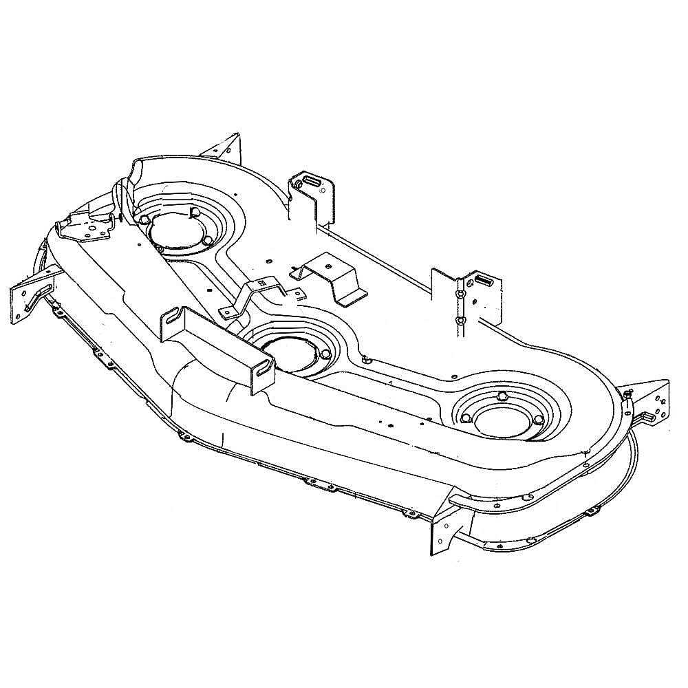 craftsman 54 mower deck parts diagram