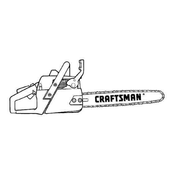 42cc craftsman chainsaw parts diagram