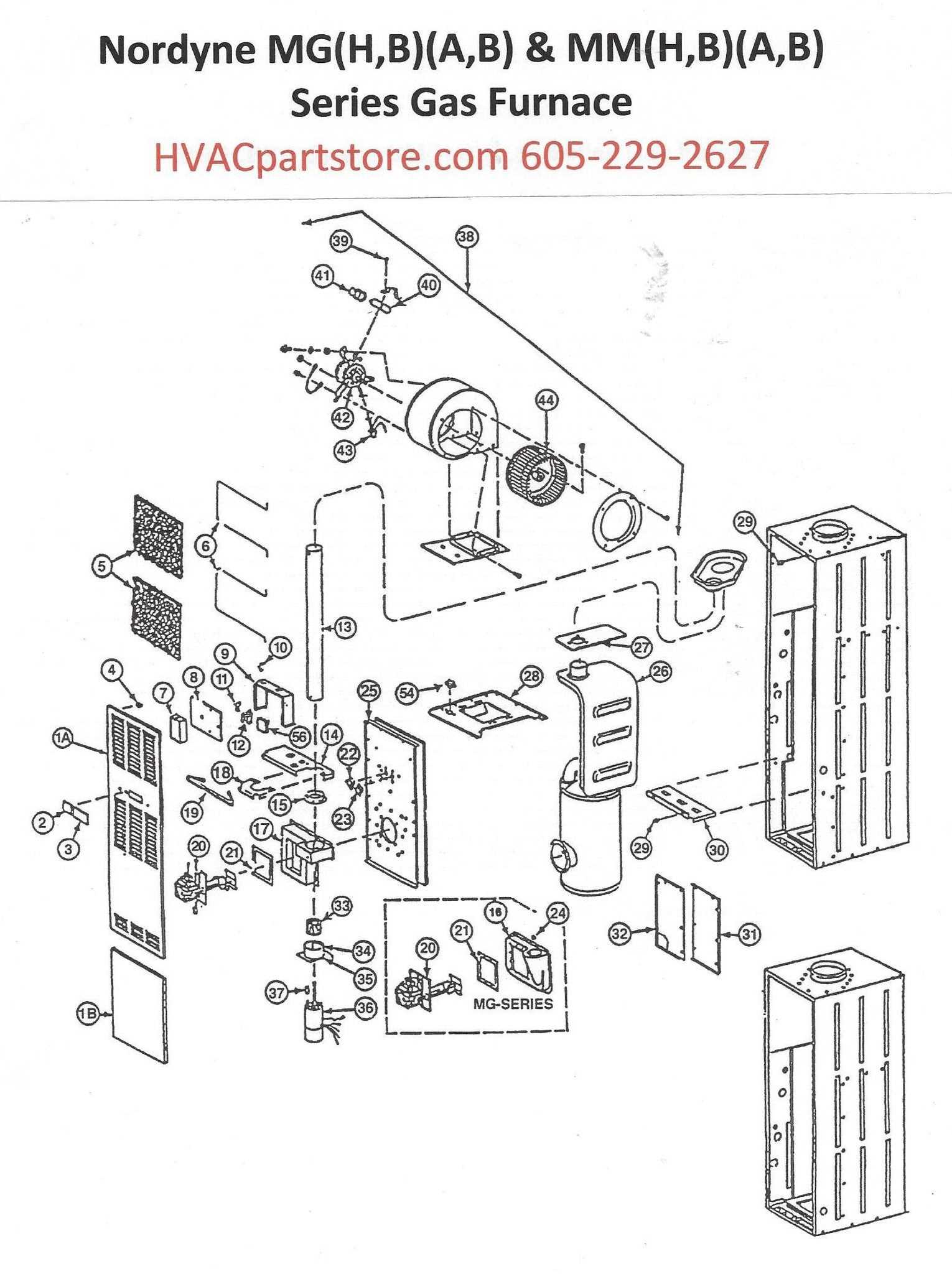 coleman furnace parts diagram