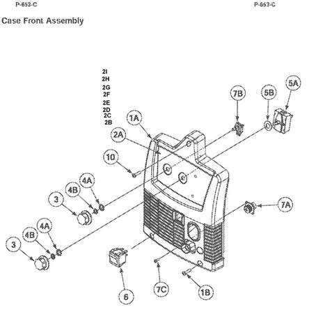 lincoln mig welder parts diagram