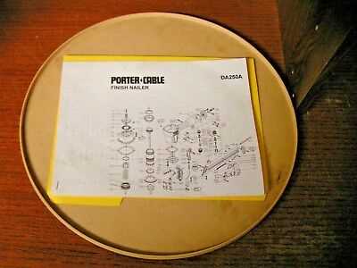 porter cable parts diagram