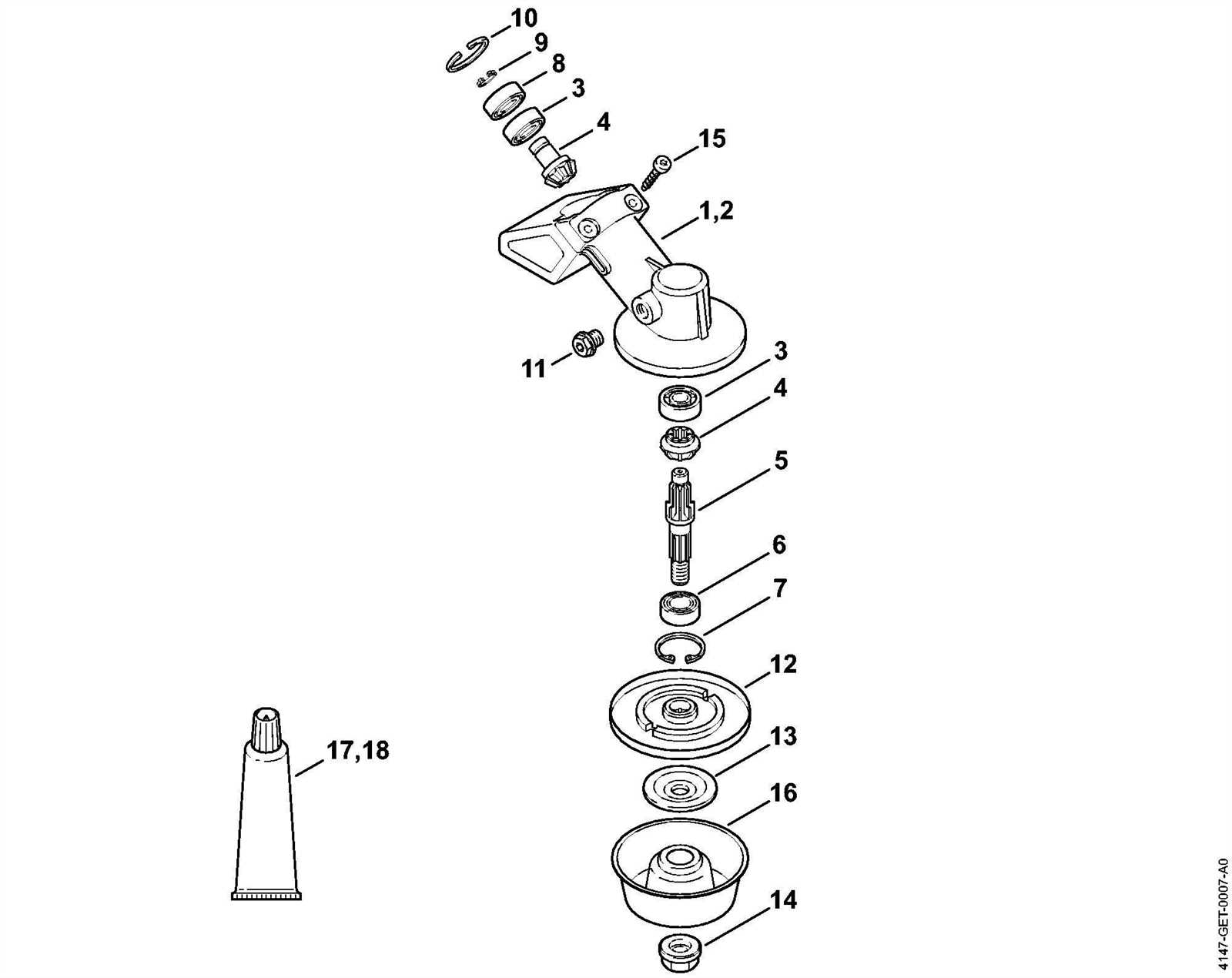 stihl fs 250 parts diagram