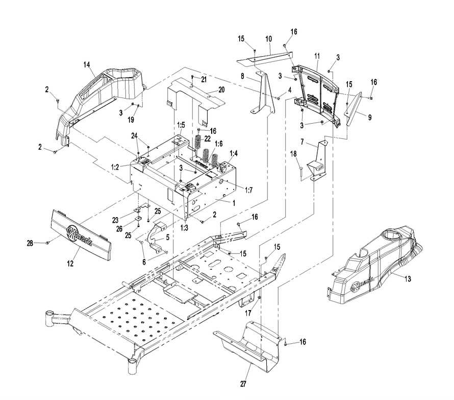 exmark quest parts diagram