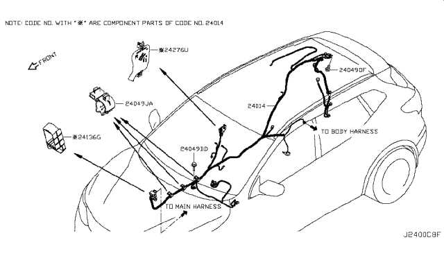 2018 nissan rogue parts diagram