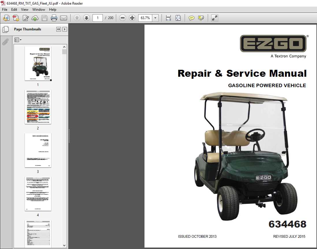 ezgo workhorse parts diagram