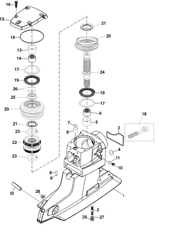 mercruiser alpha 1 parts diagram