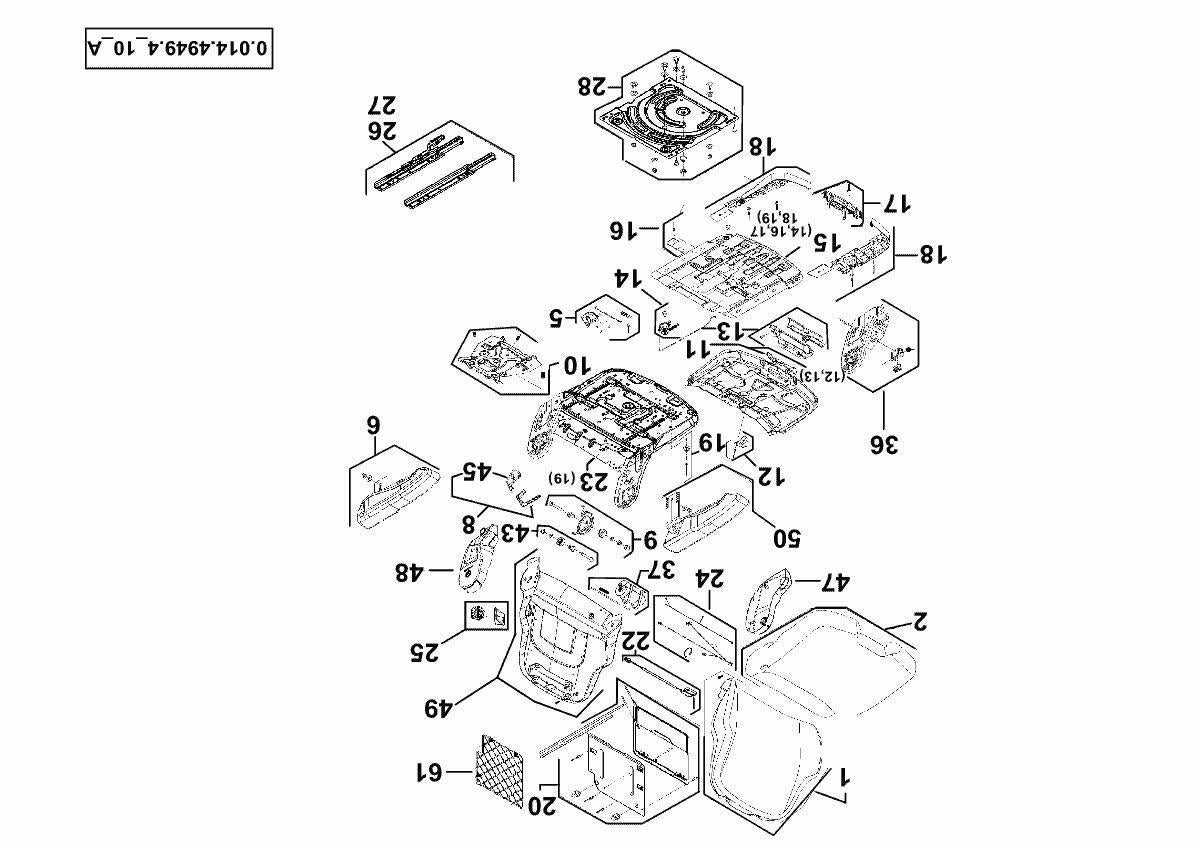 fahr kh40 tedder parts diagram