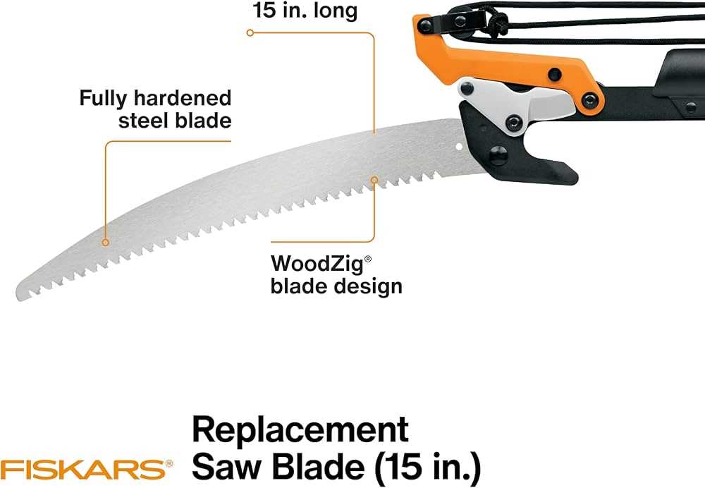 fiskars pole saw parts diagram