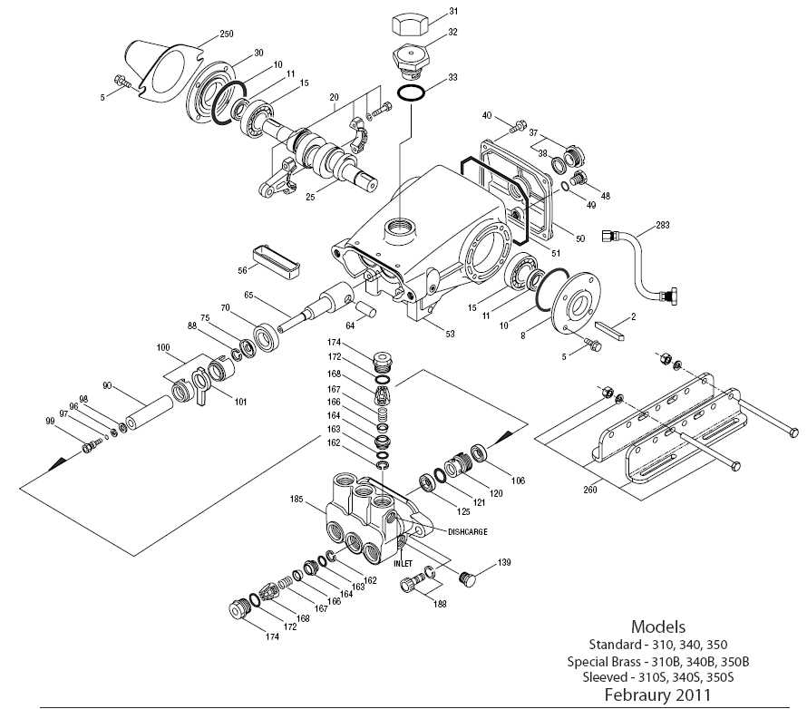 landa pressure washer parts diagram