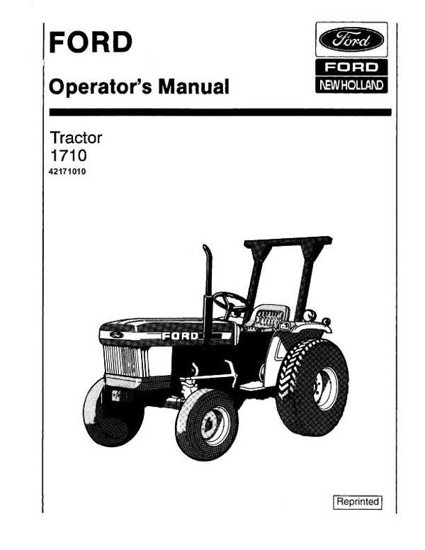 ford 1710 tractor parts diagram