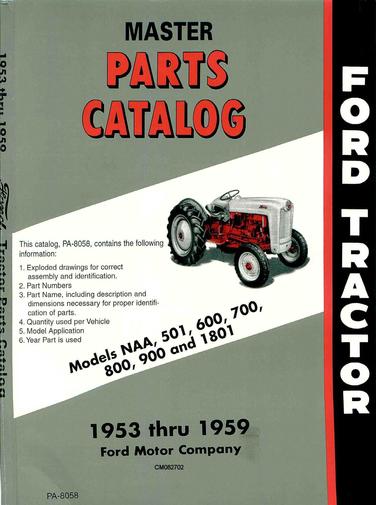 ford 600 tractor parts diagram