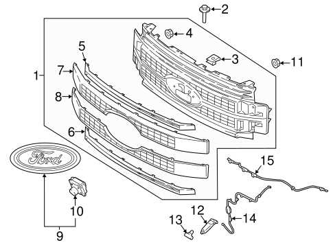 ford f350 parts diagram