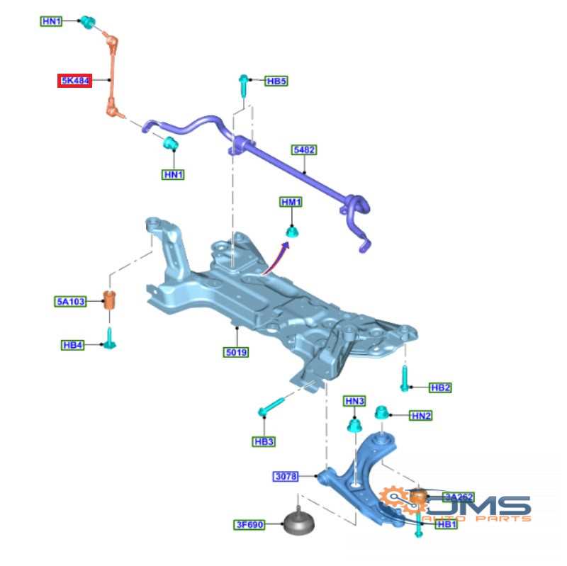 ford focus car parts diagram