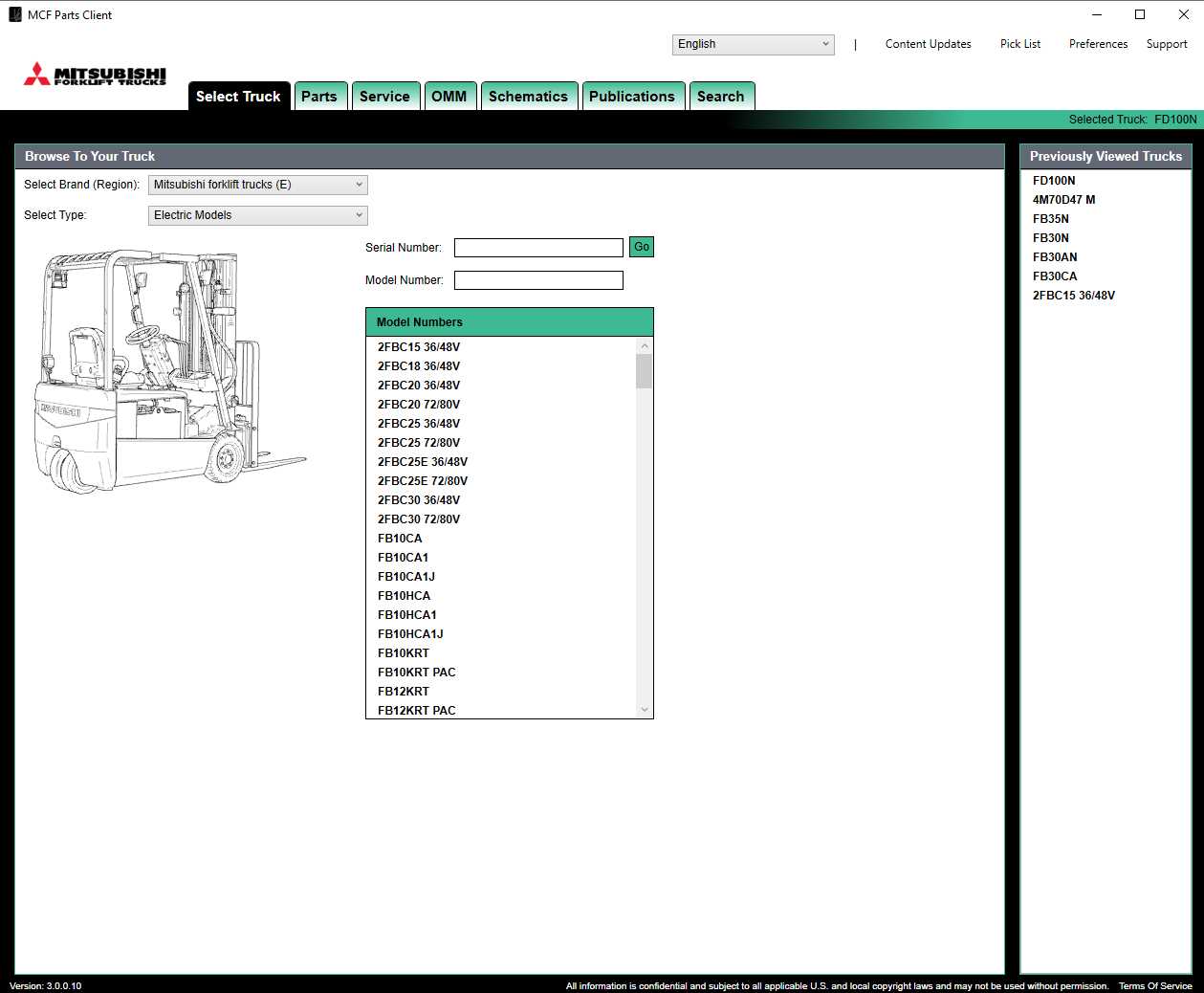 forklift diagram parts