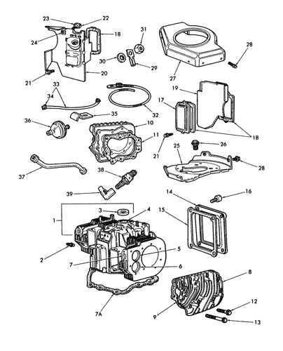 briggs and stratton vanguard 18 hp v twin parts diagram