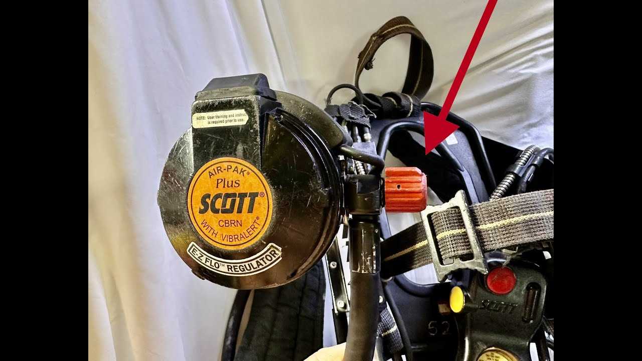 scott scba regulator parts diagram