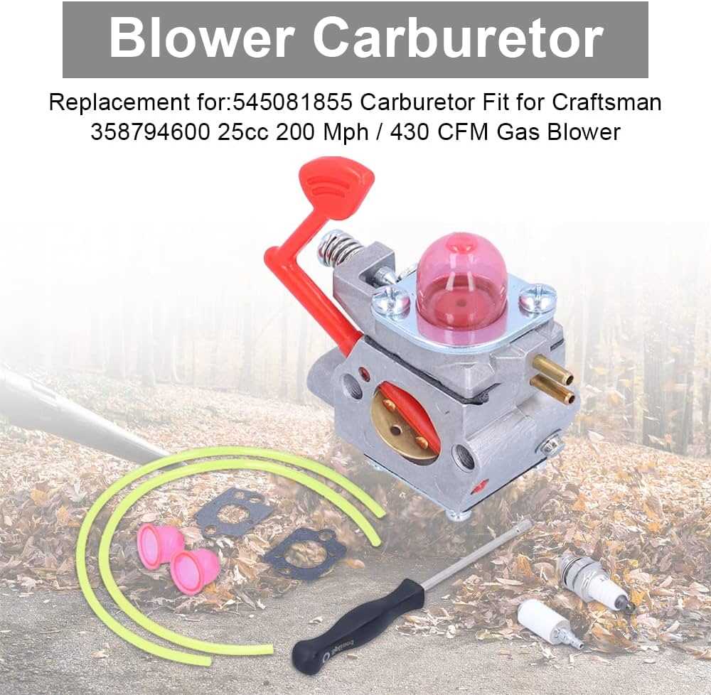 craftsman 25cc gas blower parts diagram