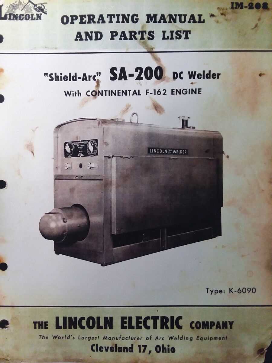 lincoln mig welder parts diagram