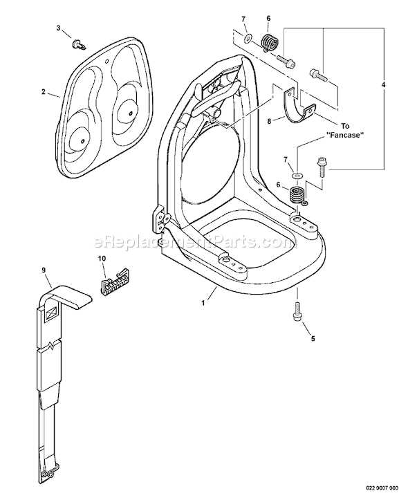 echo leaf blower parts diagram