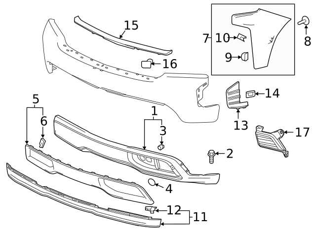 frame chevy silverado oem parts diagram