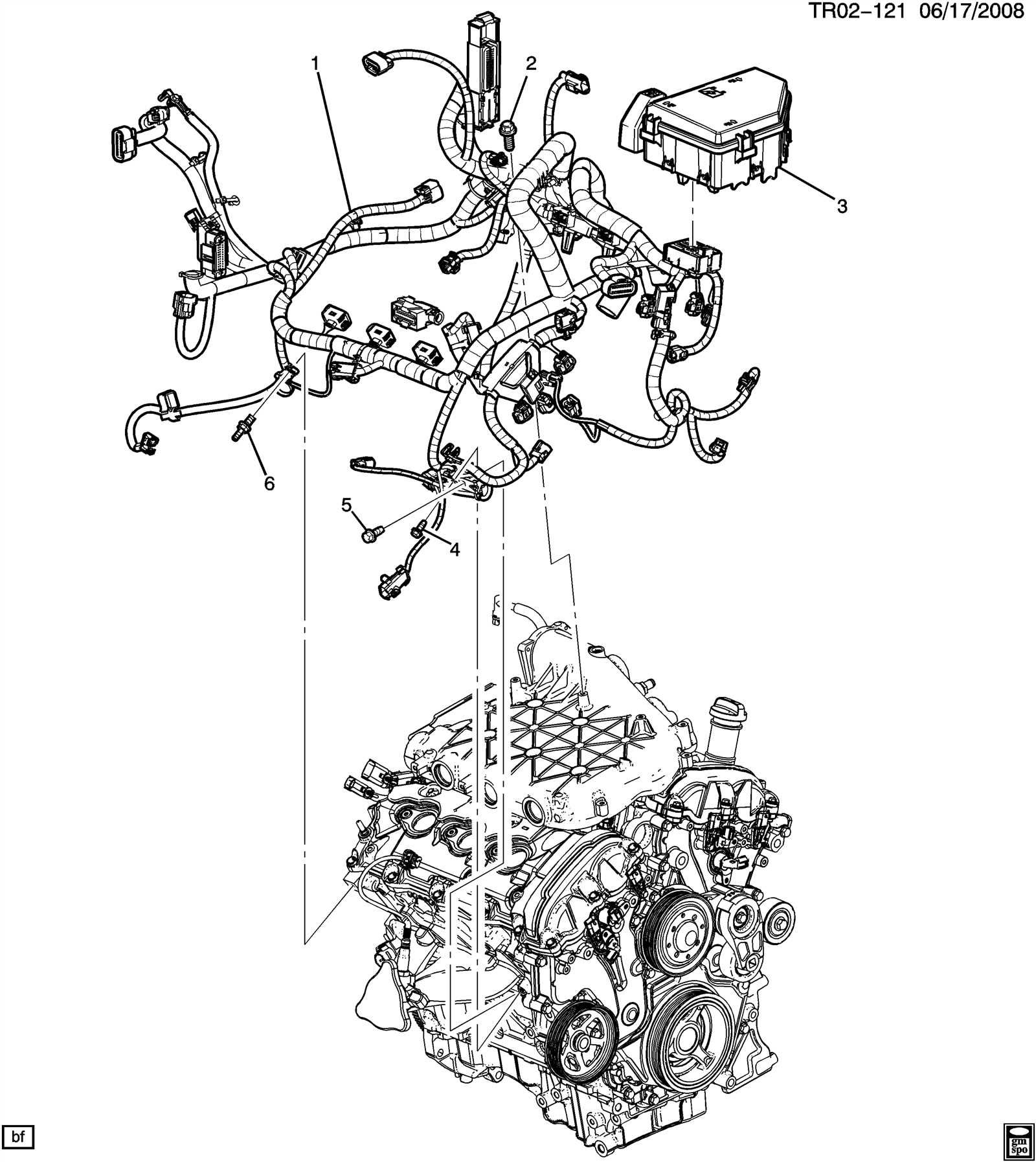 2011 chevy traverse parts diagram